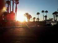 Sunrise on London Bridge Beach in Lake Havasu City, AZ, Oct 1, 2011