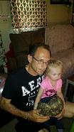 My husband and our Granddaughter arrinna