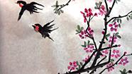 SAM 0571 Peach Blossom and Song Birds 
 
Chinese Brush Paintings