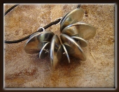 Example of my ethnic silver jewellery pendant