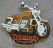 Triumph Rocket 3 Intarsia