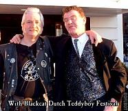 With Blackcat, Dutch Rock-n-Roll promoter