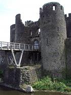 Caerphilly Castle.