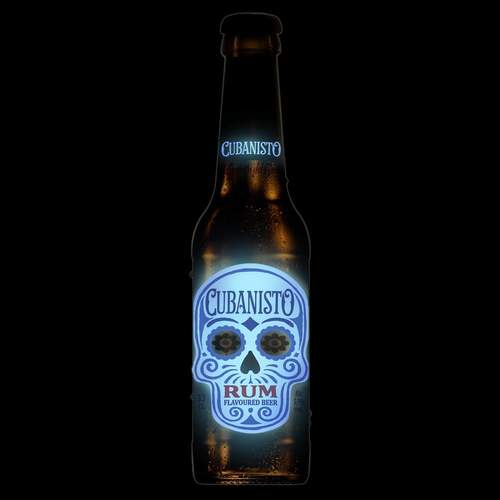 cubanisto rum beer 330ml uv glow temp