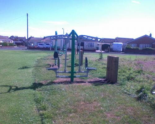 Free gym equipment provided by the council on a green opposite my house, the sea wall is just over the road so you can exercise and take in the fresh air at the same time.